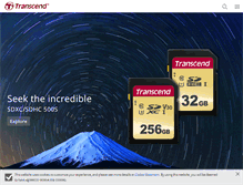 Tablet Screenshot of id.transcend-info.com