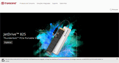 Desktop Screenshot of br.transcend-info.com